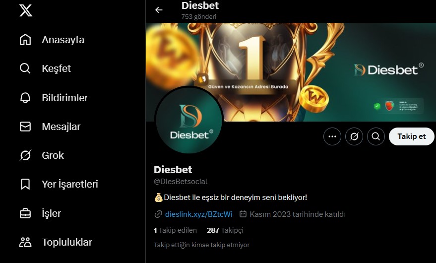 Diesbet Twitter